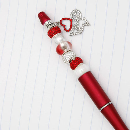 DST Sorority Bling Bead and Charm Pen