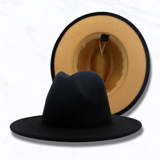 Two-tone Fedora Hat