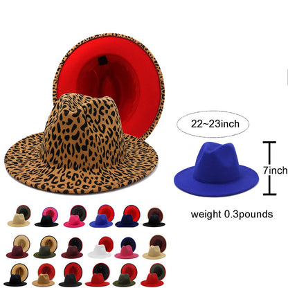 Two-tone Fedora Hat