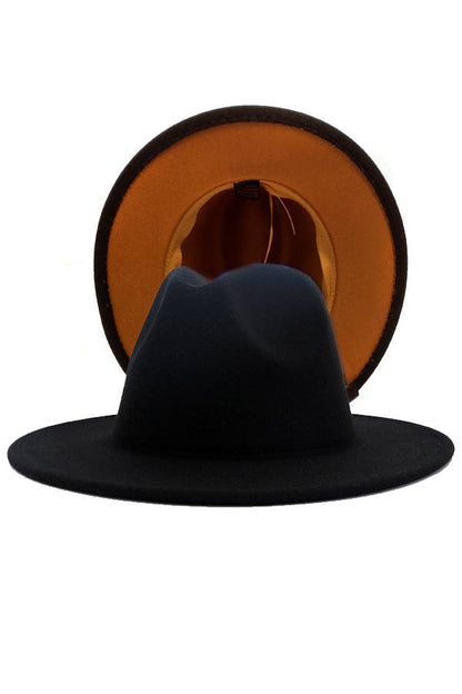 Two-tone Fedora Hat