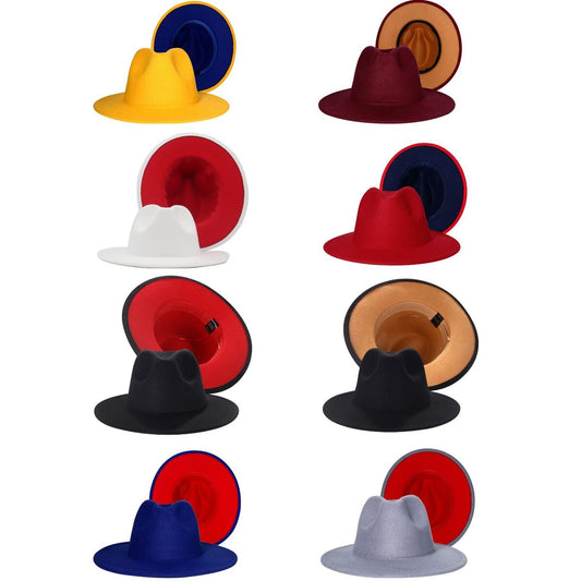 Hat Haven Two Tone Fedoras