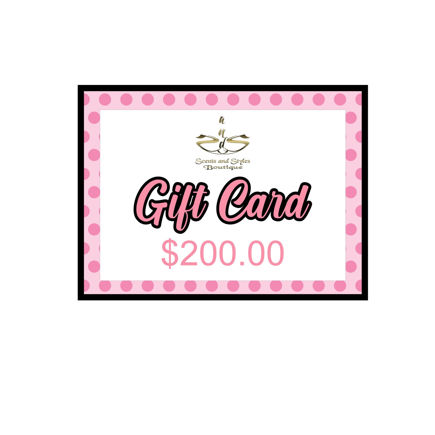 Scents and Styles Gift Card