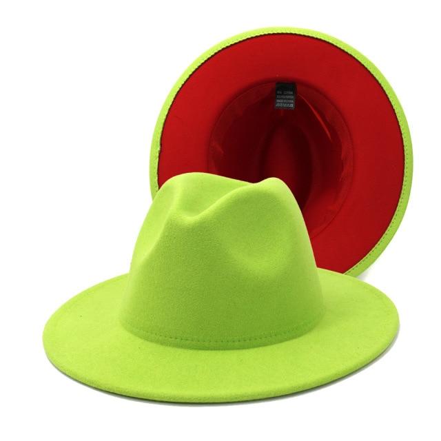 Two-tone Fedora Hat