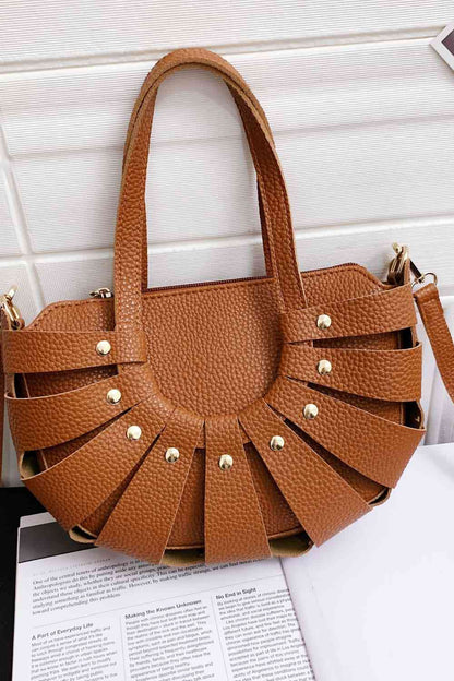 Faux Leather Handbag